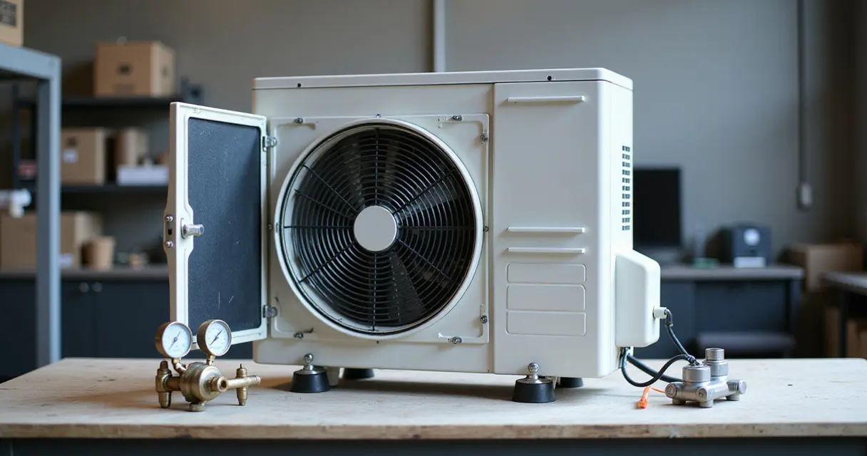 Bancada de curso de Refrigeração e climatização